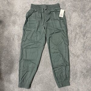 A New Day Women’s Joggers - sage green/teal green, size small